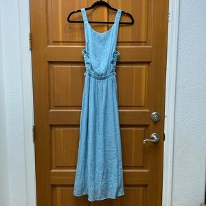 NWOT Bishop & Young Open Back Maxi Dress